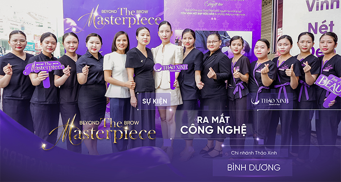 Dấu ấn nghệ thuật chân mày tại Thảo Xinh Bình Dương