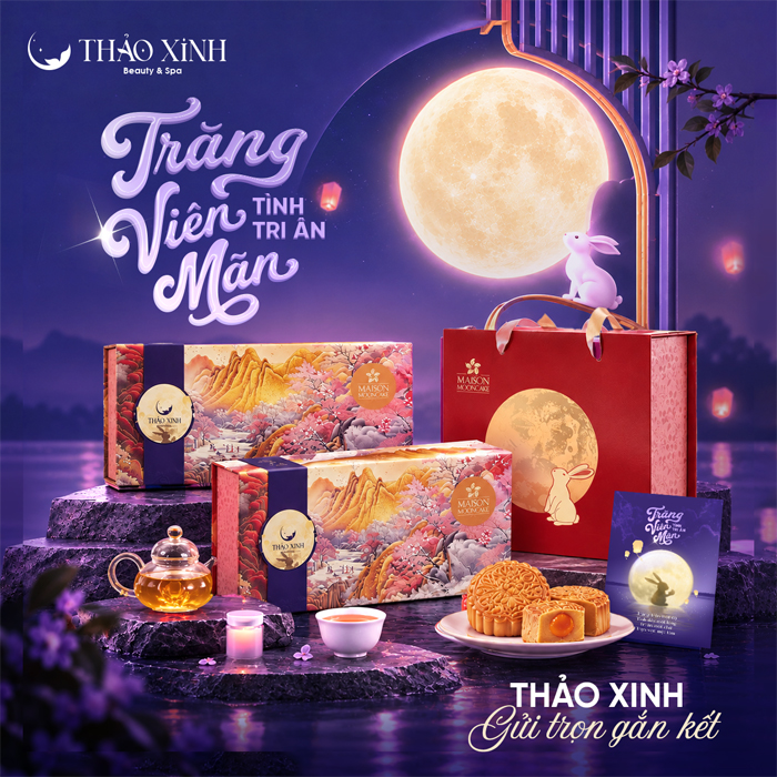 Trăng viên mãn – Tình tri ân: Thảo Xinh gửi trao món quà trung thu đến Quý khách hàng